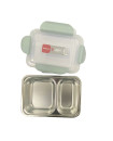Lunch Box Acrylic/Stainless - Blue